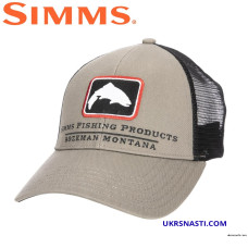 Кепка Simms Trout Icon Trucker Tan